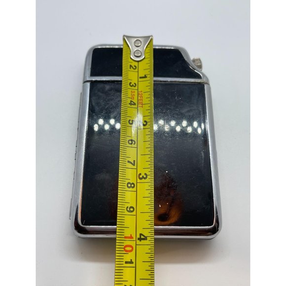 Vintage Deco Silver Tone & Enamel 2-in-1 Cigarette - Picture 7 of 8